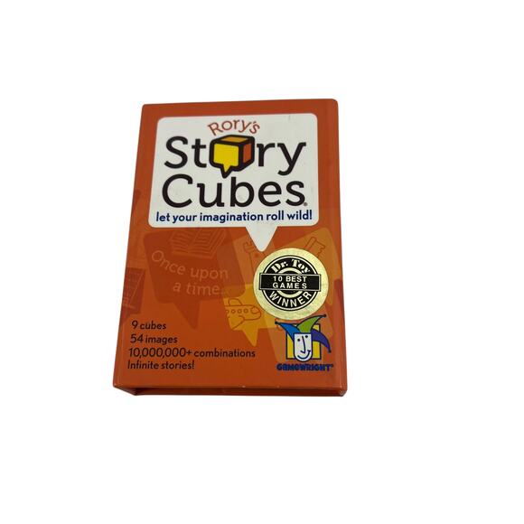 Rory’s Story Cubes 9 Cubes 54 Images Gamewright Game Toy Imagination - Picture 1 of 4